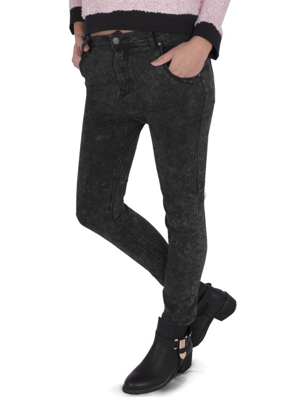 Γυναικείο Μαύρο Τζίν Boyfriend Fit