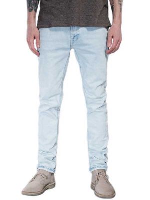 Nudie Jeans Lean Dean ecru beach slim fit ανδρικό τζιν