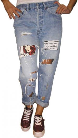 Ψηλόμεσο Vintage Jean