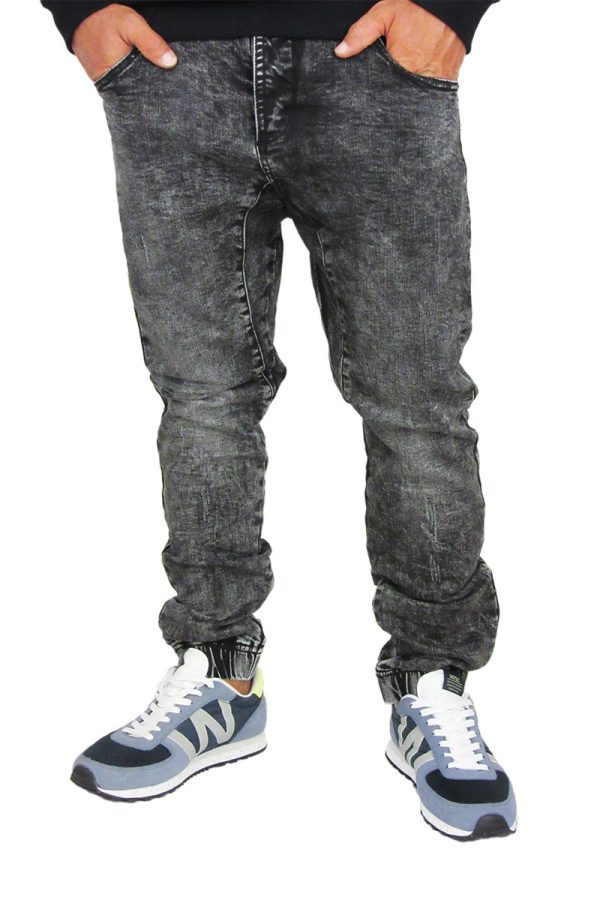 Humor ανδρικό jean Caton acid μαύρο