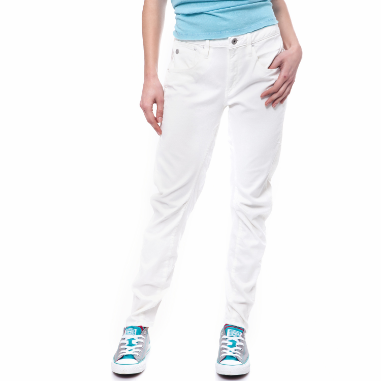 G-STAR RAW - Γυναικείο τζιν παντελόνι G-Star Raw λευκό