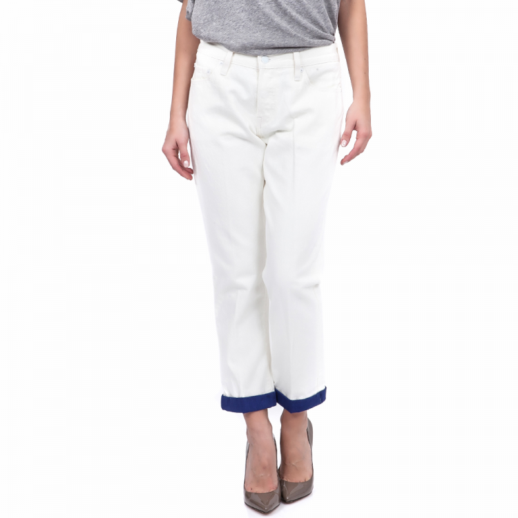 LEVI'S - Γυναικείο τζιν παντελόνι Levi's 501 λευκό