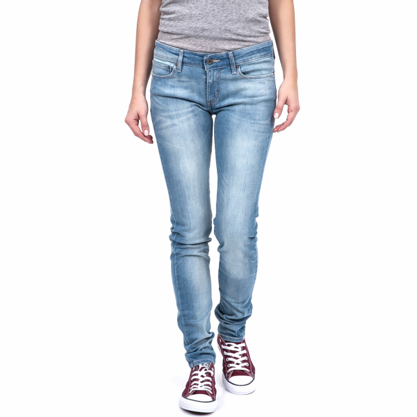 LEVI'S - Γυναικείο τζιν παντελόνι Levi's Slight Curve μπλε