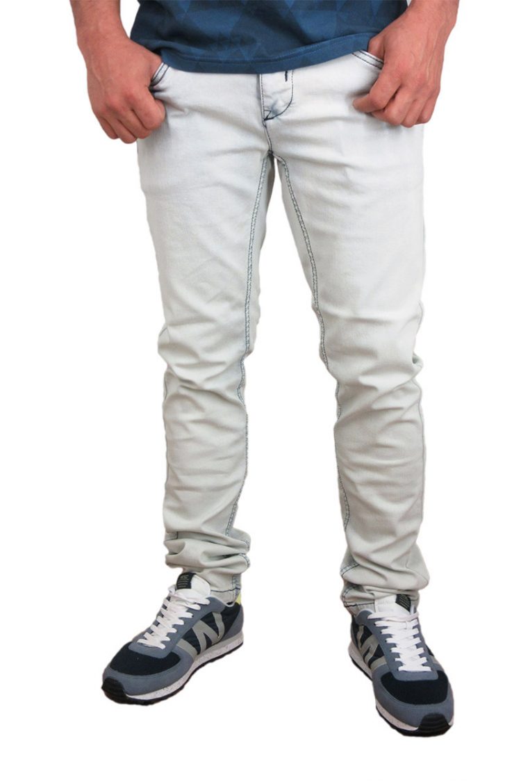 Anerkjendt ανδρικό slim fit jeans πολύ ξεβαμένο