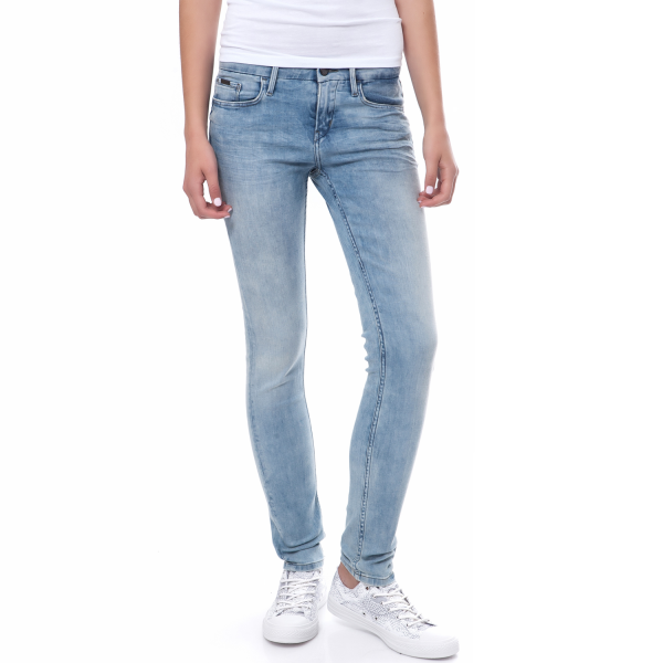 CALVIN KLEIN JEANS - Γυναικείο τζιν παντελόνι Calvin Klein Jeans μπλε