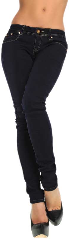 Γυναικείο blue black skinny jeans