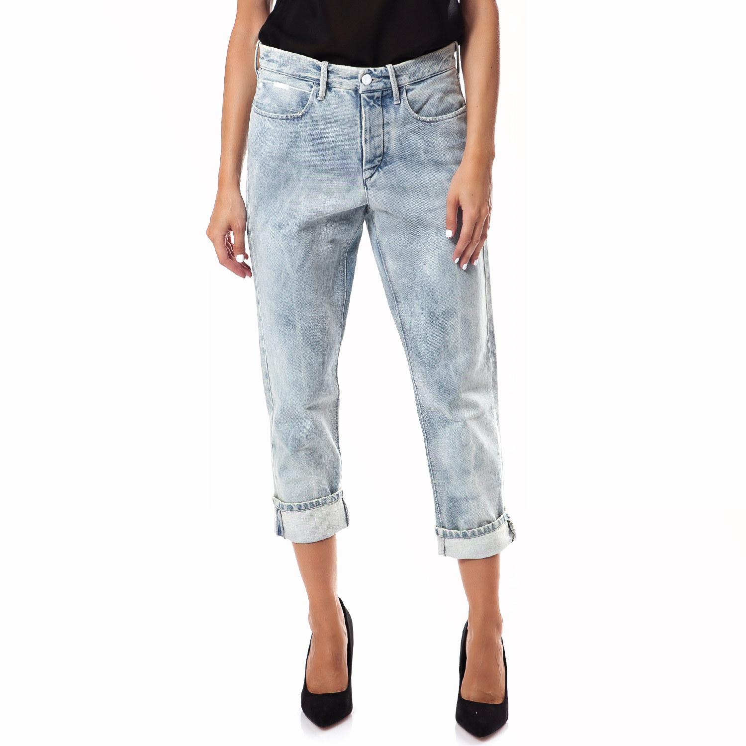 CALVIN KLEIN JEANS - Γυναικείο τζιν παντελόνι Calvin Klein Jeans μπλε CALVIN KLEIN JEANS - Γυναικείο τζιν παντελόνι Calvin Klein Jeans μπλε