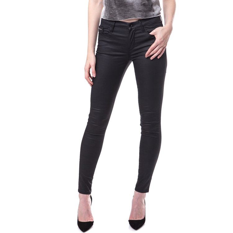 CALVIN KLEIN JEANS - Γυναικείο τζιν παντελόνι Calvin Klein Jeans μαύρο