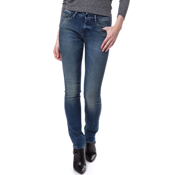 CALVIN KLEIN JEANS - Γυναικείο τζιν παντελόνι Calvin Klein Jeans μπλε