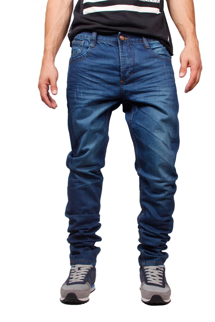 Humor slim fit jeans Dukky με εκδορές