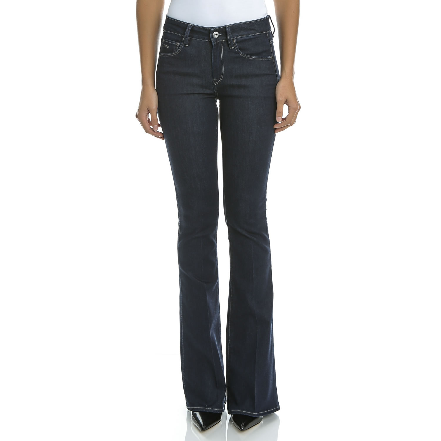 Gynaikeio Flare Jean G Star Raw Skoyro Mple