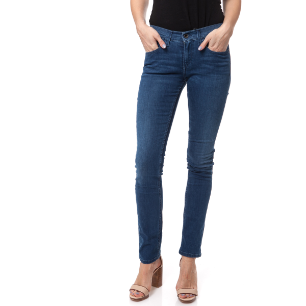 CALVIN KLEIN JEANS - Γυναικείο τζιν παντελόνι Calvin Klein Jeans μπλε