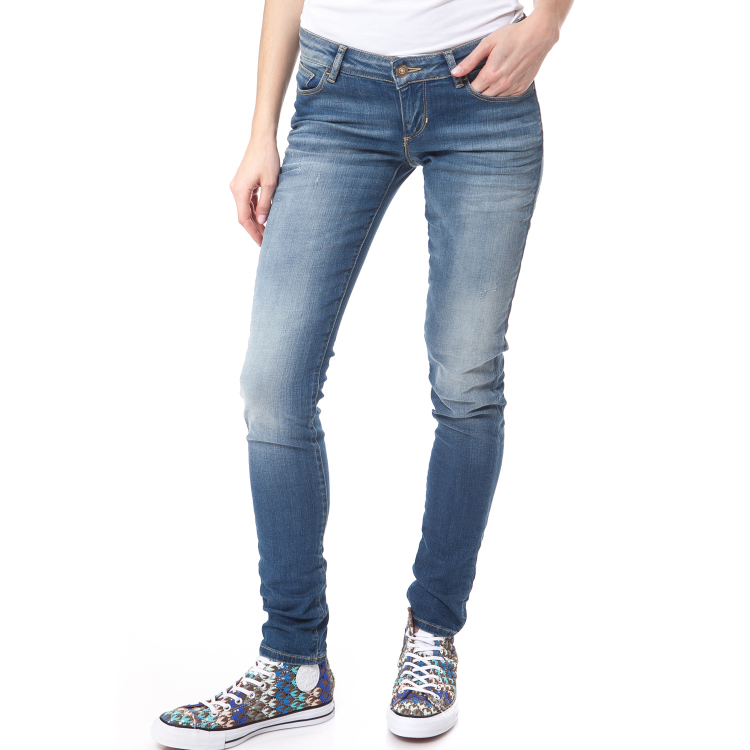 GUESS - Γυναικείο τζιν παντελόνι Guess μπλε