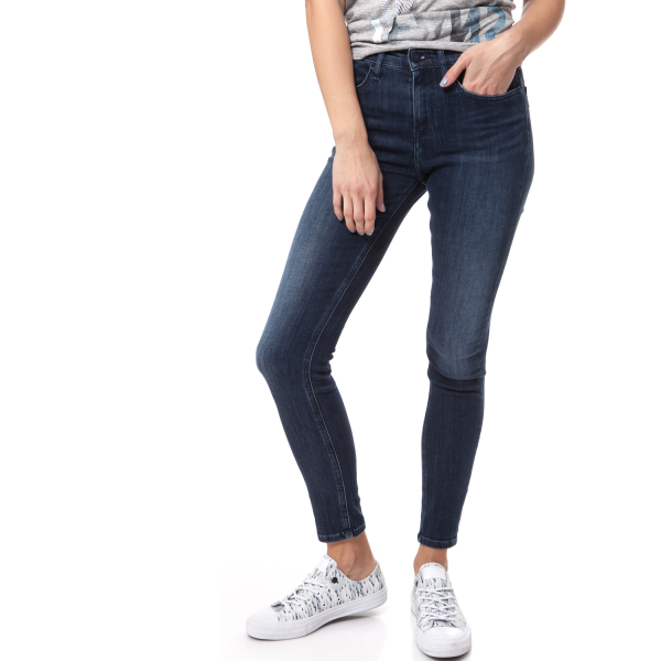 CALVIN KLEIN JEANS - Γυναικείο τζιν παντελόνι Calvin Klein Jeans μπλε