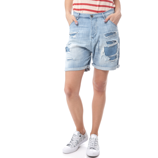 MAISON SCOTCH - Γυναικεία τζιν βερμούδα Maison Scotch μπλε