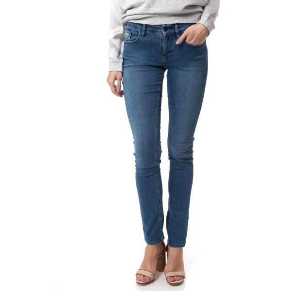 CALVIN KLEIN JEANS - Γυναικείο τζιν παντελόνι Calvin Klein Jeans μπλε