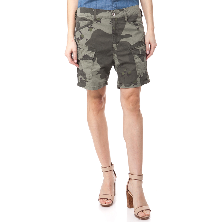 G-STAR - Γυναικεία βερμούδα G-STAR RAW χακί