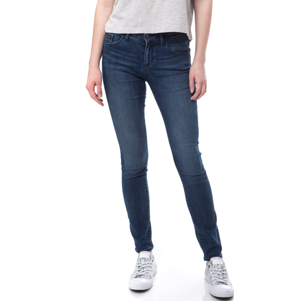 CALVIN KLEIN JEANS - Γυναικείο τζιν παντελόνι Calvin Klein Jeans μπλε