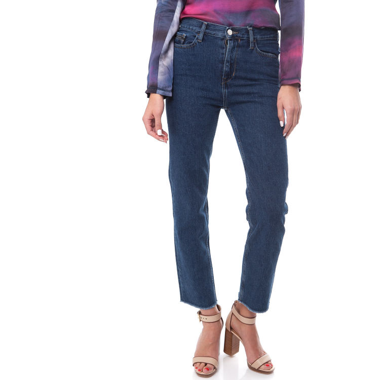 CALVIN KLEIN JEANS - Γυναικείο τζιν παντελόνι Calvin Klein Jeans μπλε