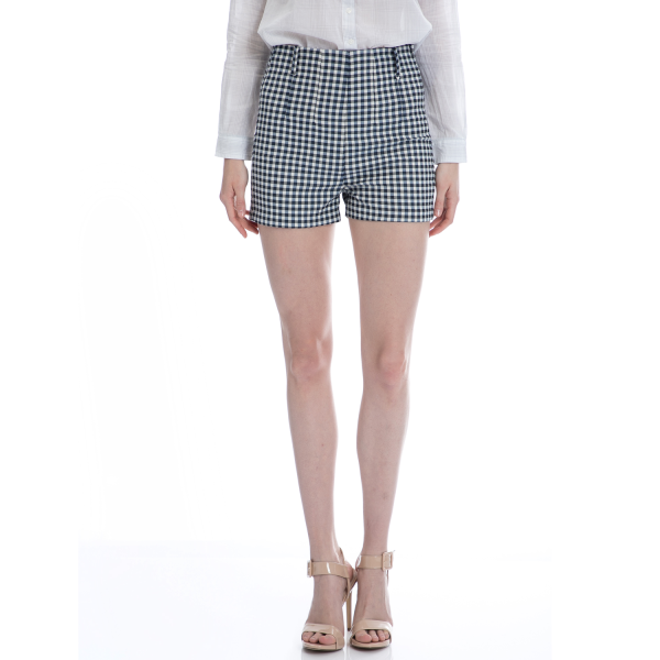 GUESS - Γυναικείο σορτς Guess μπλε-μαύρο