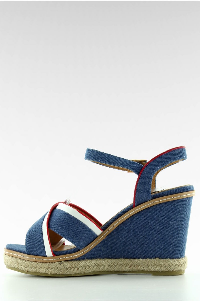 Τζιν πλατφόρμες εσπαντρίγιες - Μπλε Τζιν πλατφόρμες εσπαντρίγιες - Μπλε 2