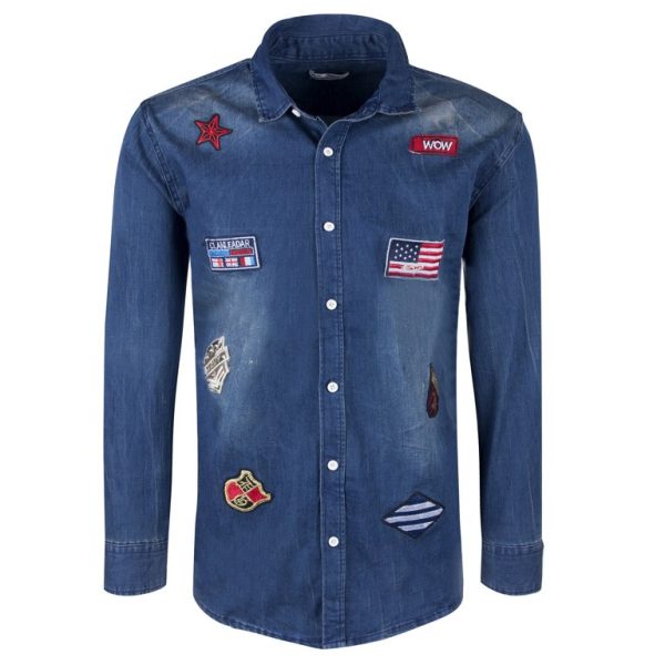 Ανδρικό Τζιν Πουκάμισο "Chieftain" Tmk Jeans