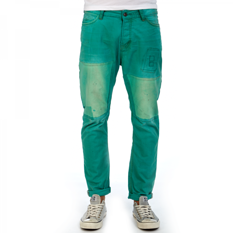 SCOTCH & SODA - Ανδρικό παντελόνι SCOTCH & SODA πράσινο