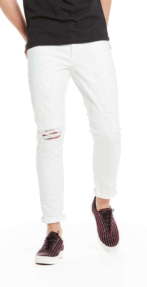 Scotch & Soda Phaidon jeans παντελόνι (Λευκό)