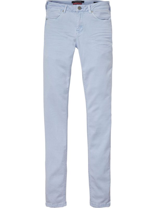 Scotch and Soda La Bohemienne παντελόνι skinny fit (Ανοιχτό Μπλέ) Scotch and Soda La Bohemienne παντελόνι skinny fit (Ανοιχτό Μπλέ)