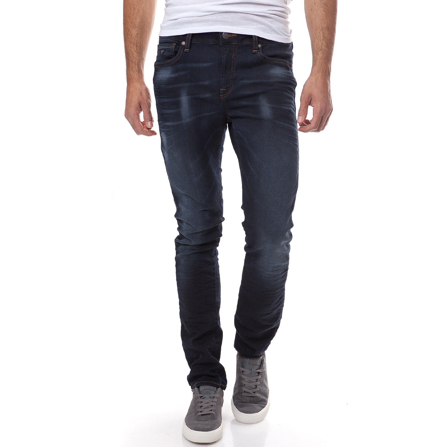 GUESS - Ανδρικό τζιν παντελόνι Guess μπλε GUESS - Ανδρικό τζιν παντελόνι Guess μπλε