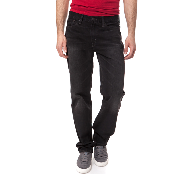 LEVI'S - Ανδρικό τζιν παντελόνι Levi's 514 STRAIGHT BULLOCK μαύρο
