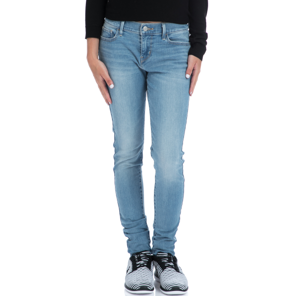 LEVI'S - Γυναικειο τζιν παντελόνι Levi's 710 SUPER SKINNY μπλε