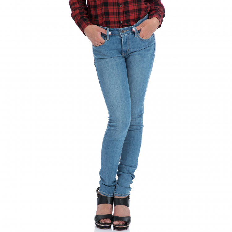 LEVI'S - Γυναικειο τζιν παντελόνι Levi's 711 SKINNY μπλε