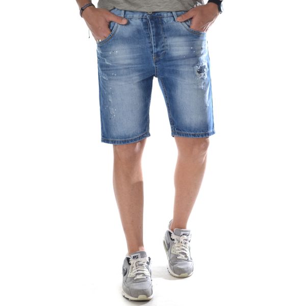 Ανδρική Βερμούδα Brokres 17015-807-0523-DENIM