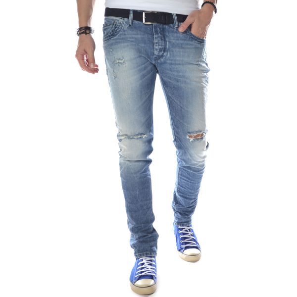 Ανδρικό Τζιν Παντελόνι Brokers 17017-303-3124-DENIM