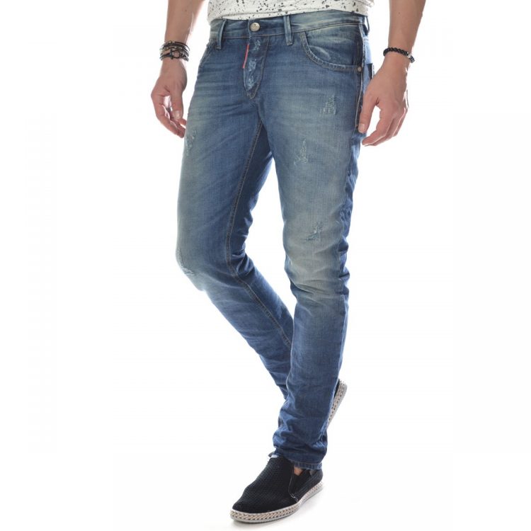 Ανδρικό Τζιν Παντελόνι Brokers 17017-501-3623-DENIM