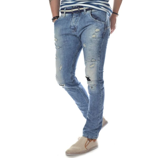 Ανδρικό Τζιν Παντελόνι Brokers 17017-812-3337-DENIM