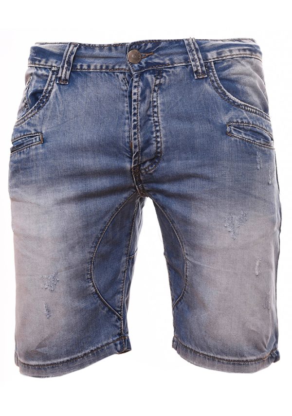 Ανδρική Jean Βερμούδα Pockets