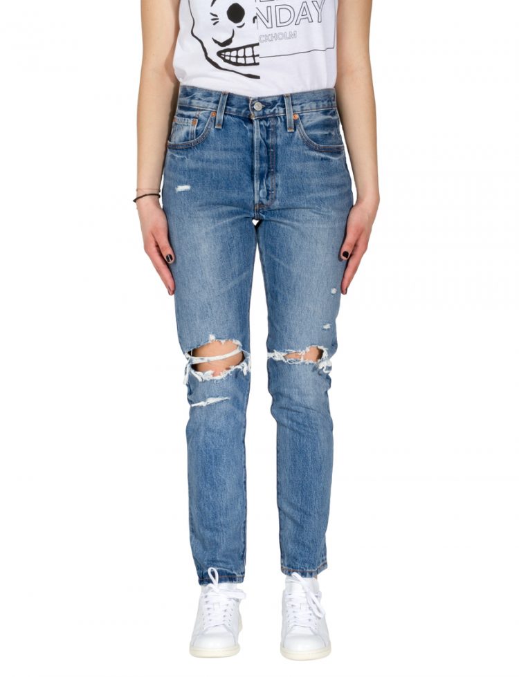 LEVIS Παντελόνι 501 SKINNY OLD HANGOUTS LEV29502-0008 117
