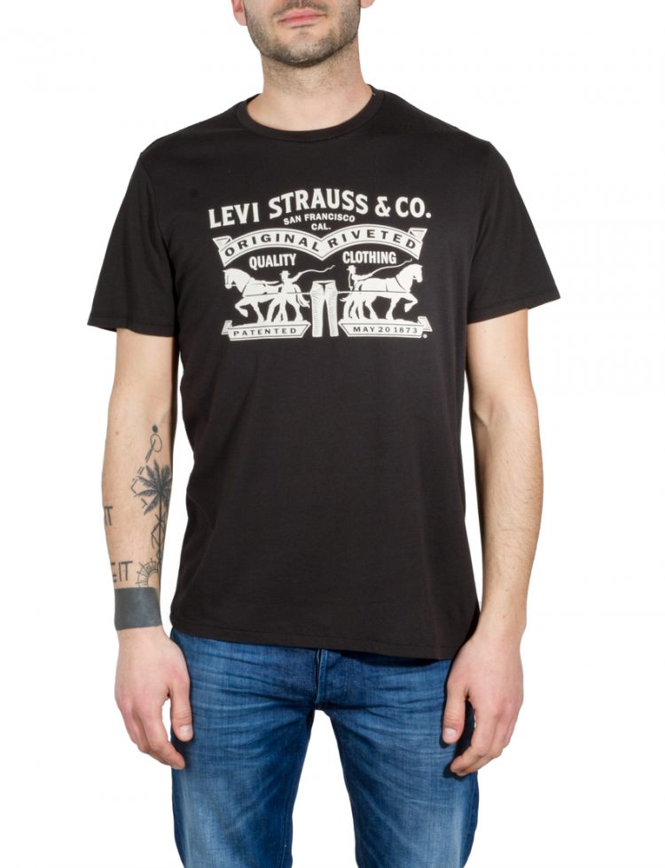 LEVIS T-Shirt GRAPHIC SETIN NECK 2 HORSE LEV17783-0103 117