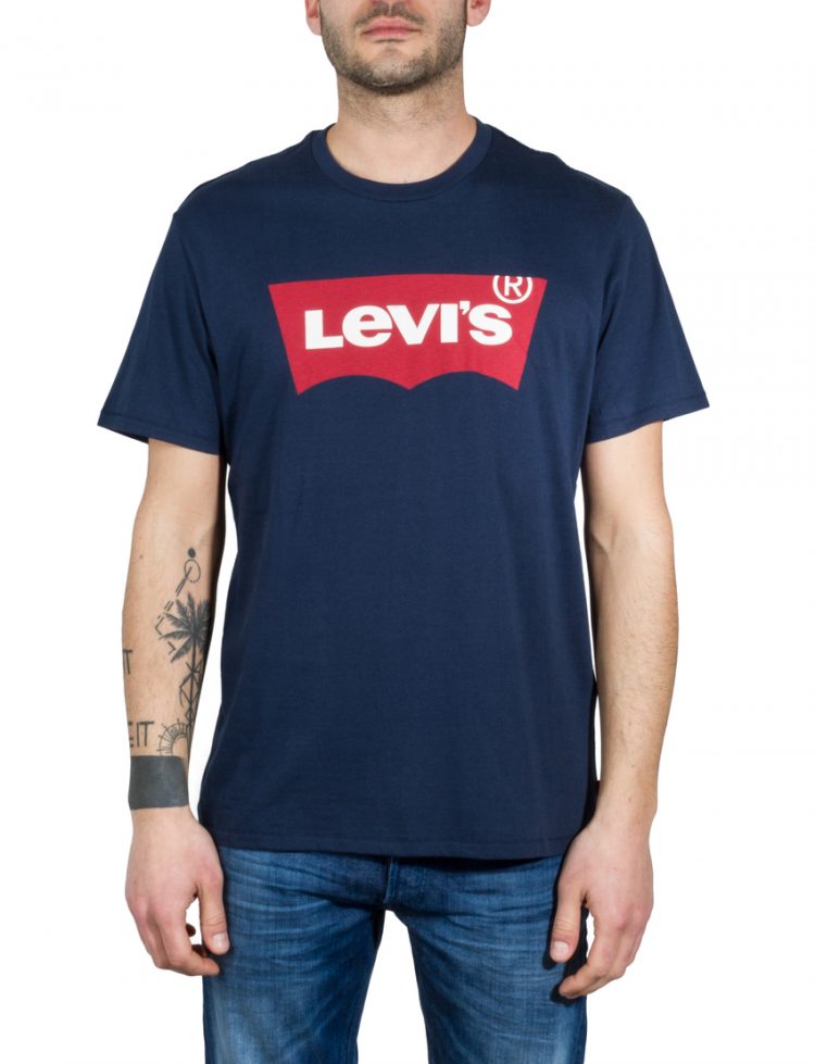 LEVIS T-Shirt GRAPHIC SETIN NECK HM GRAPHIC BLUES LEV17783-0139 117