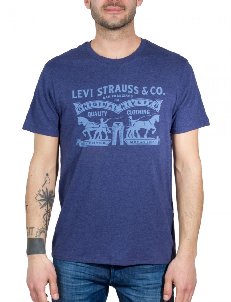 LEVIS T-Shirt 2HORSE GRAPHIC TEE 2H DEEP COB LEV22495-0014 117