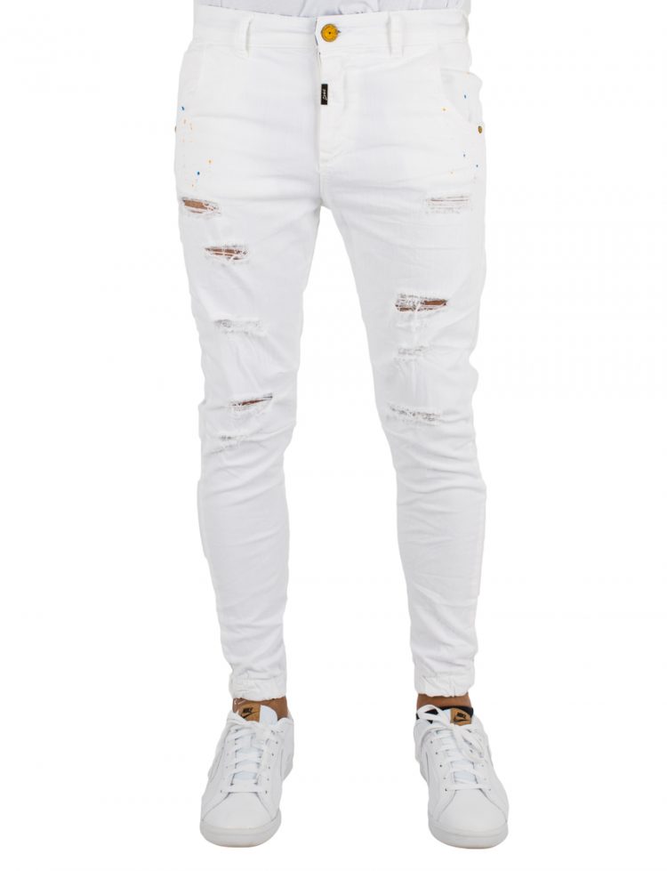 COSI Παντελόνι DENIM BALDINI 10 WHITE CO49BALDINI10 117