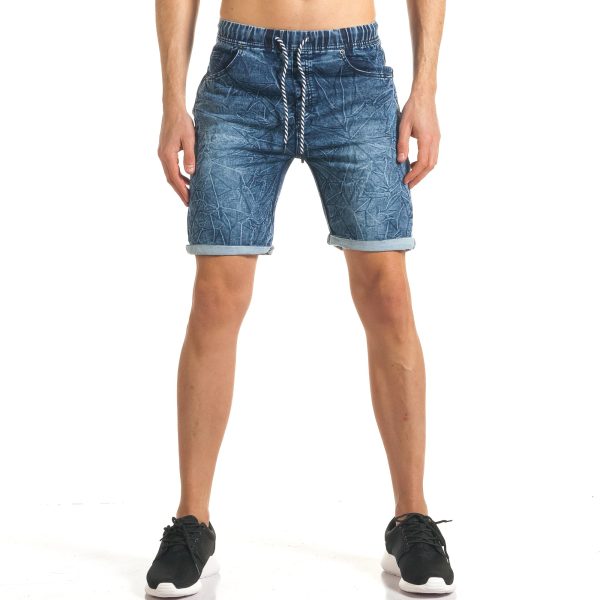 Ανδρικά γαλάζια σορτς Flex Stey