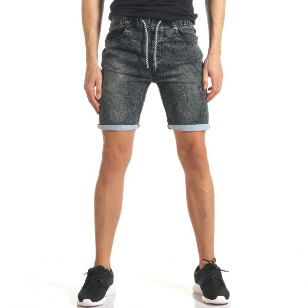 Ανδρικά γκρι σορτς Flex Stey