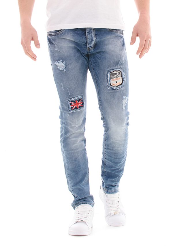 Ανδρικό Jean Beliver Blue Ανδρικό Jean Beliver Blue