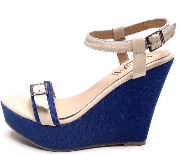 a1343 Πλατφόρμα Μπεζ-Μπλε Τζιν