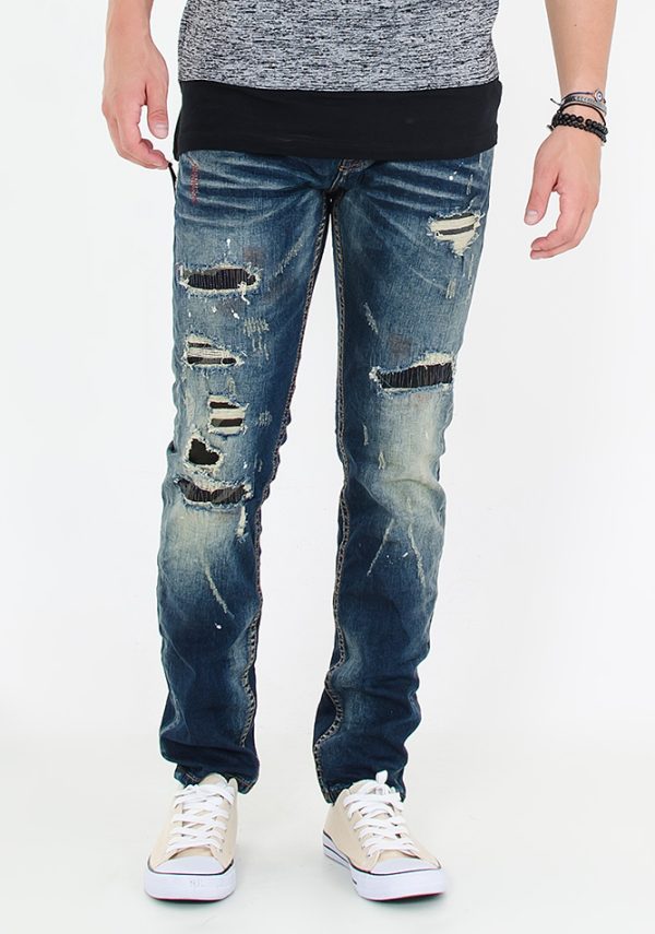 Ανδρικό Jean Y-Two Red Stitches