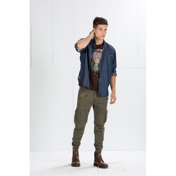 Πουκαμισο Denim