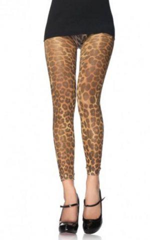Leggings With Leopard Pattern S4F06011